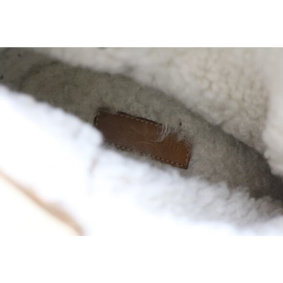 Isabel Marant Boots 40 Brown Leather Shearling Nowles Hidden Wedge Ankle Bootie - Picture 5 of 16